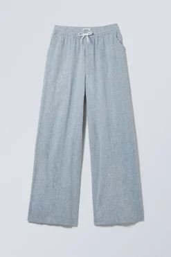 LÄSSIGE HOSE AUS LEINENMISCHUNG|Weekday Cheap