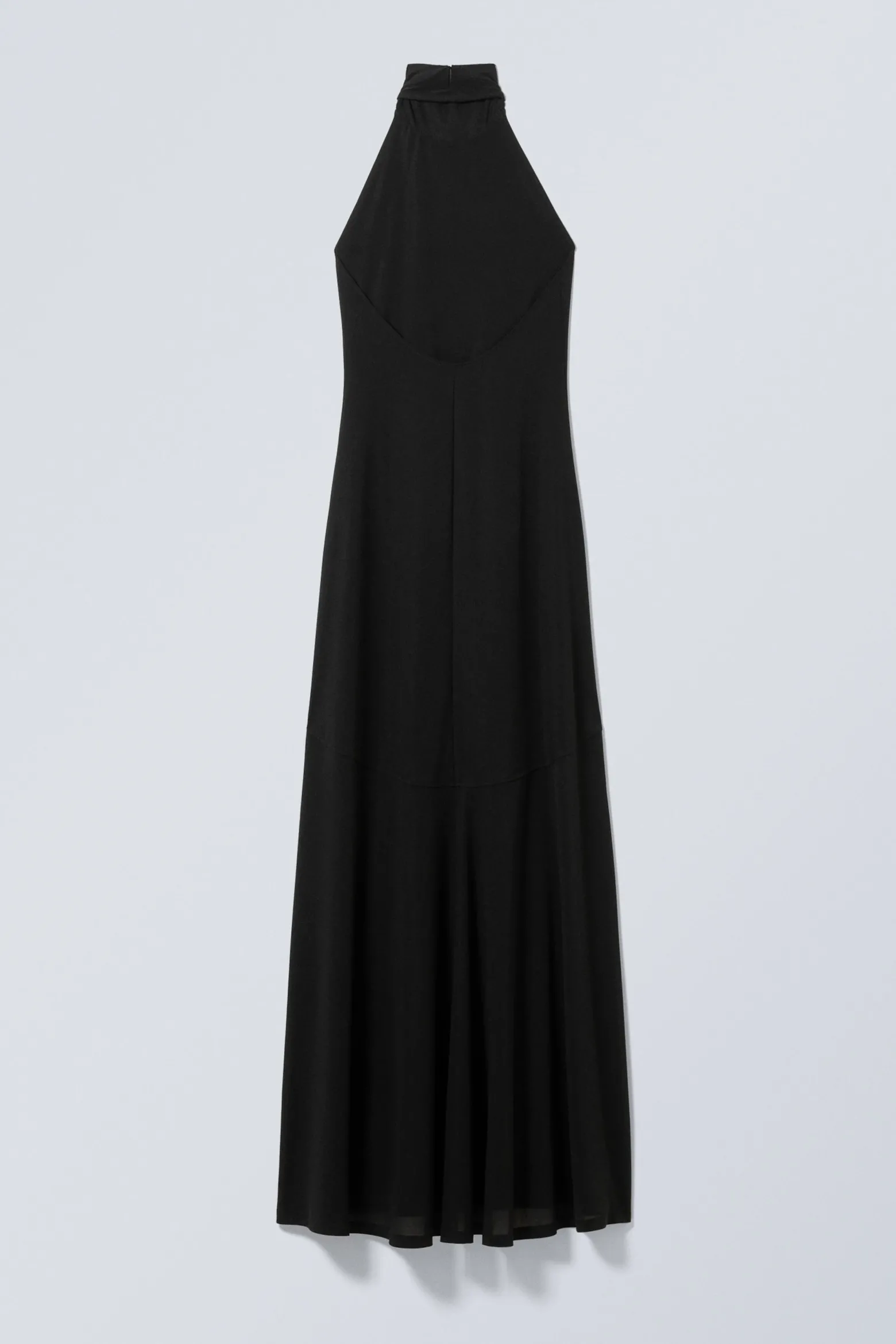 MAXI-NECKHOLDERKLEID MIT OFFENEM RÜCKEN|Weekday Discount