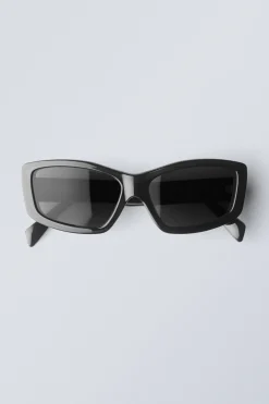 MITTELBREITE RECHTECKIGE SONNENBRILLE|Weekday Outlet
