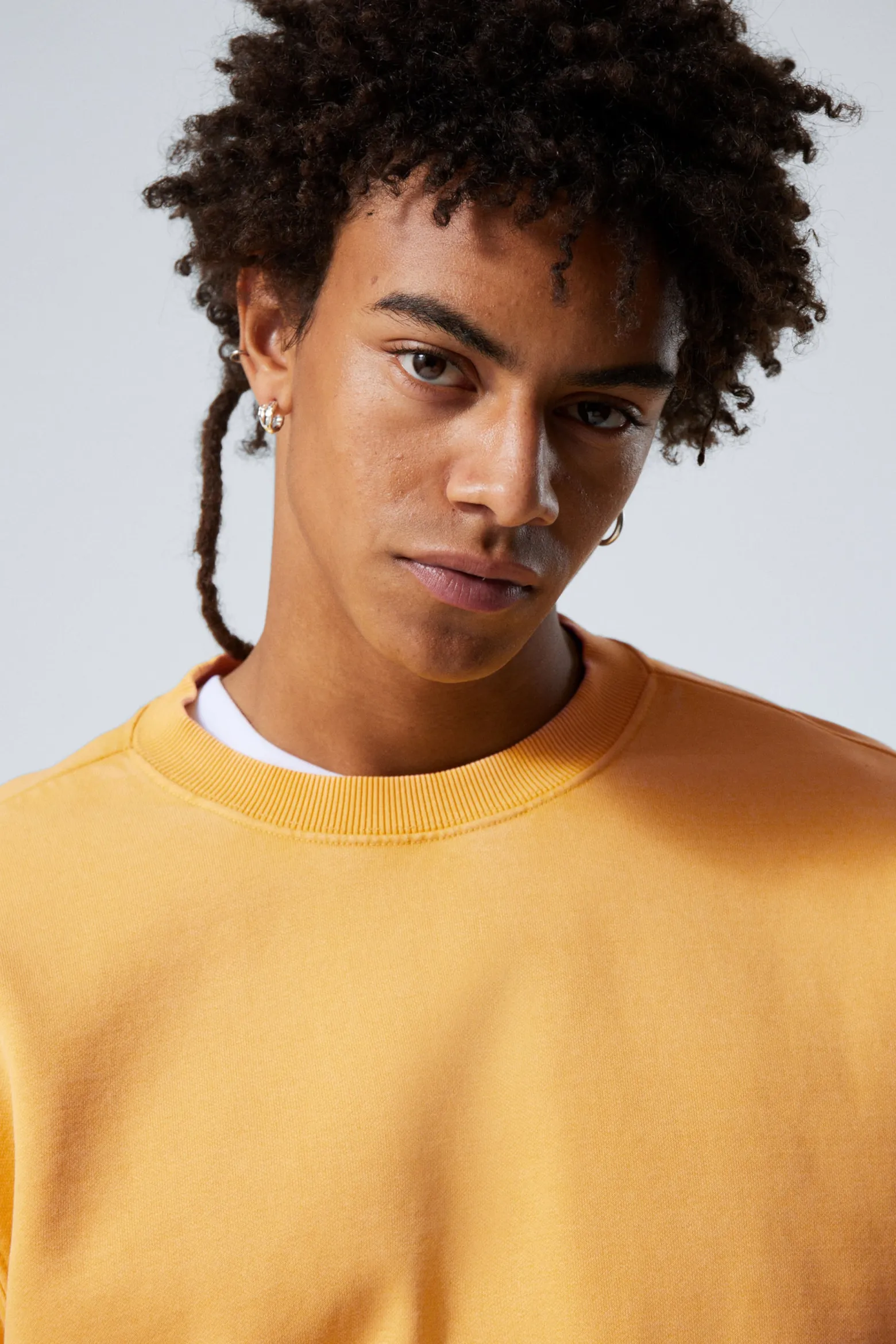 MITTELSCHWERES STANDARD-SWEATSHIRT|Weekday Hot
