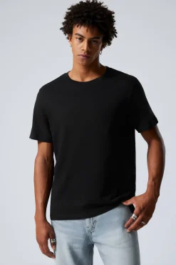 MITTELSCHWERES STANDARD-T-SHIRT|Weekday Best Sale