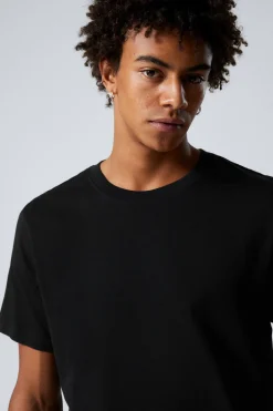 MITTELSCHWERES STANDARD-T-SHIRT|Weekday Best Sale