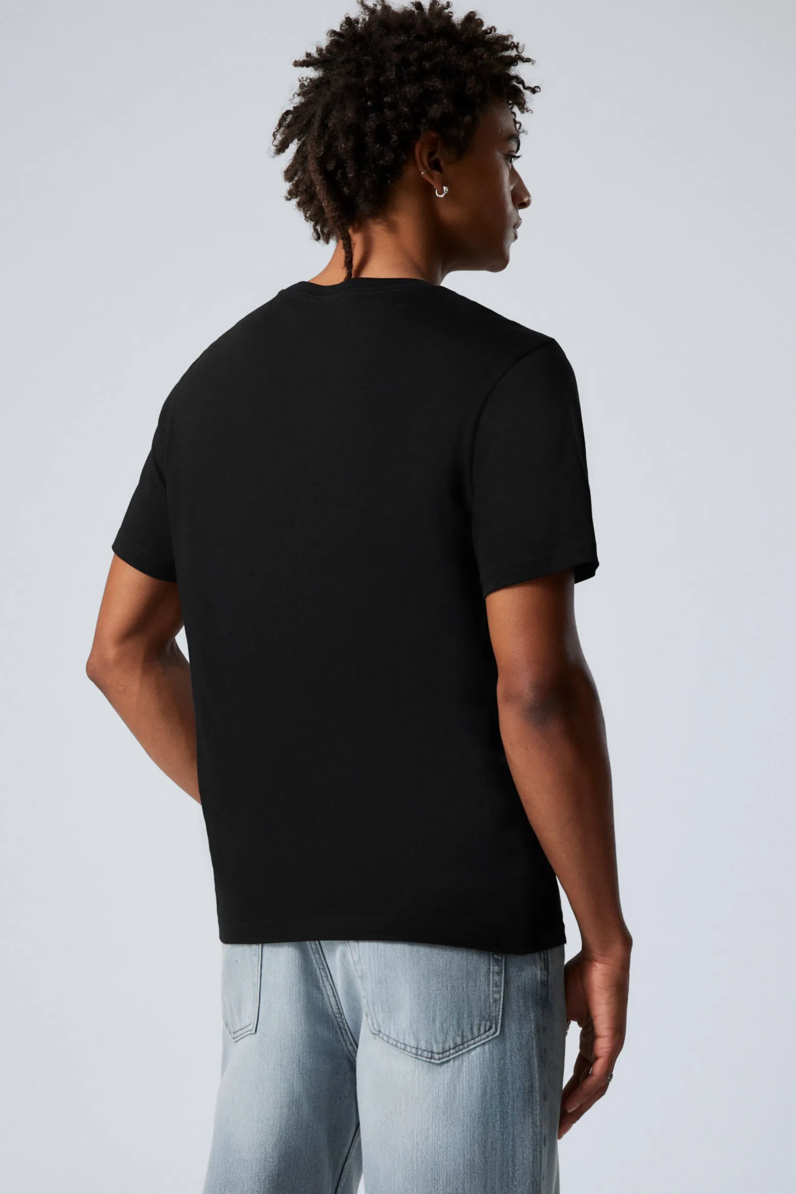 MITTELSCHWERES STANDARD-T-SHIRT|Weekday Best Sale