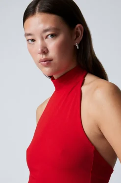 NECKHOLDER-TANKTOP|Weekday Best Sale