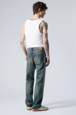 ORBIT MID WAIST REGULAR STRAIGHT LEG JEANS|Weekday Online