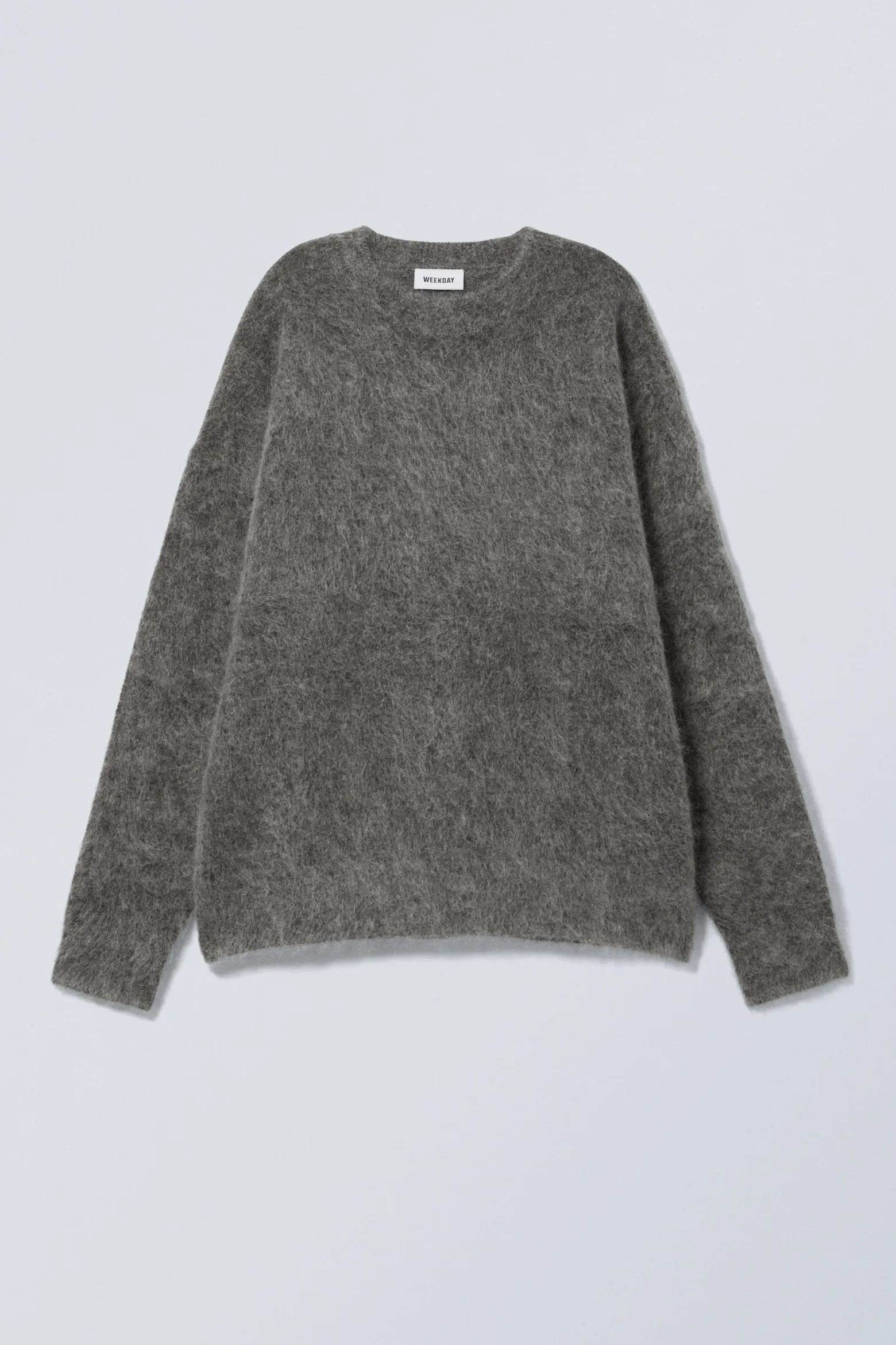 OVERSIZED-STRICKPULLOVER AUS MOHAIRMISCHUNG|Weekday Outlet
