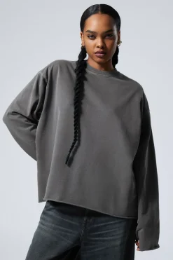 OVERSIZE-LONGSLEEVE AUS BAUMWOLLE|Weekday Best