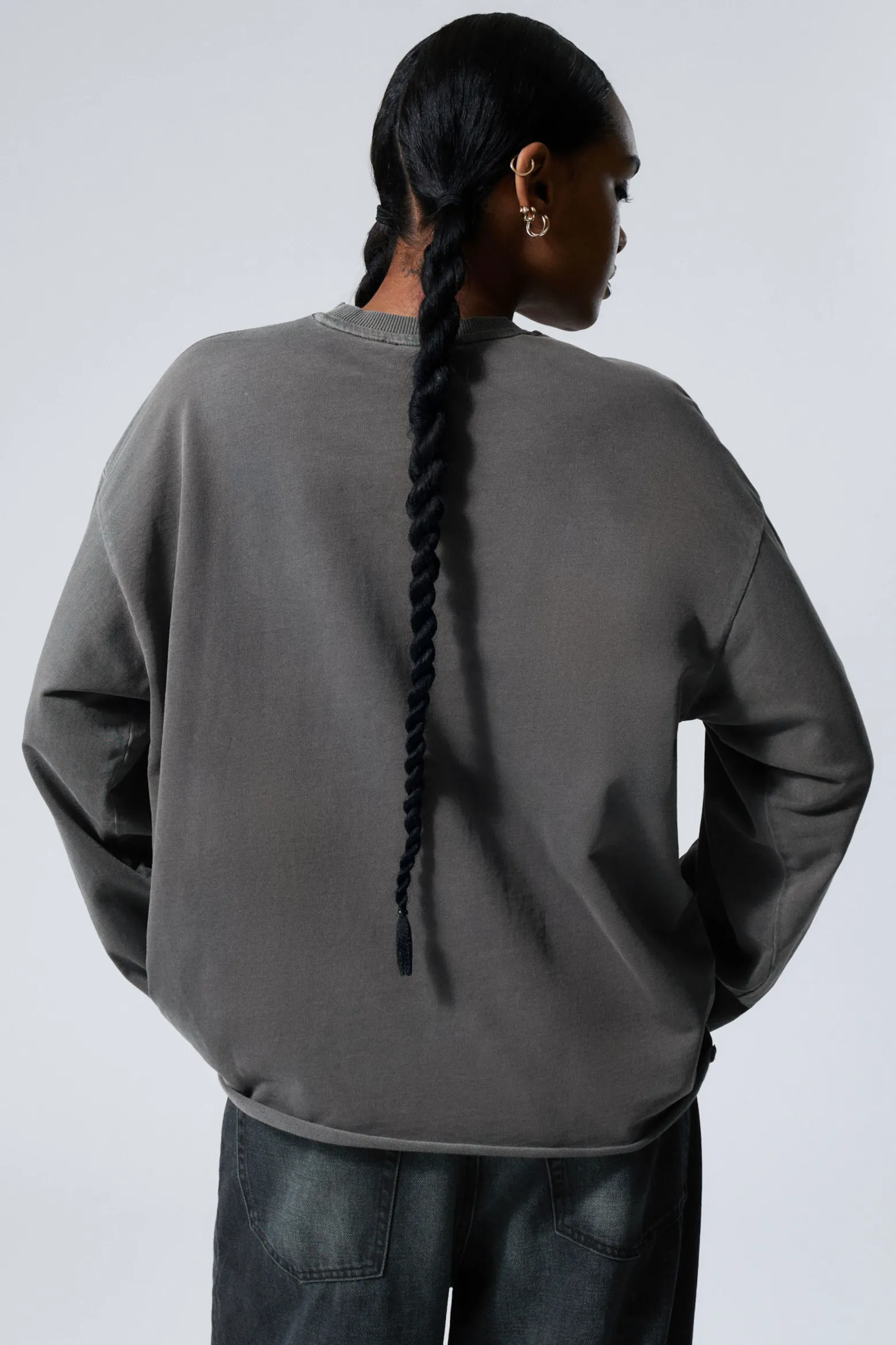 OVERSIZE-LONGSLEEVE AUS BAUMWOLLE|Weekday Best