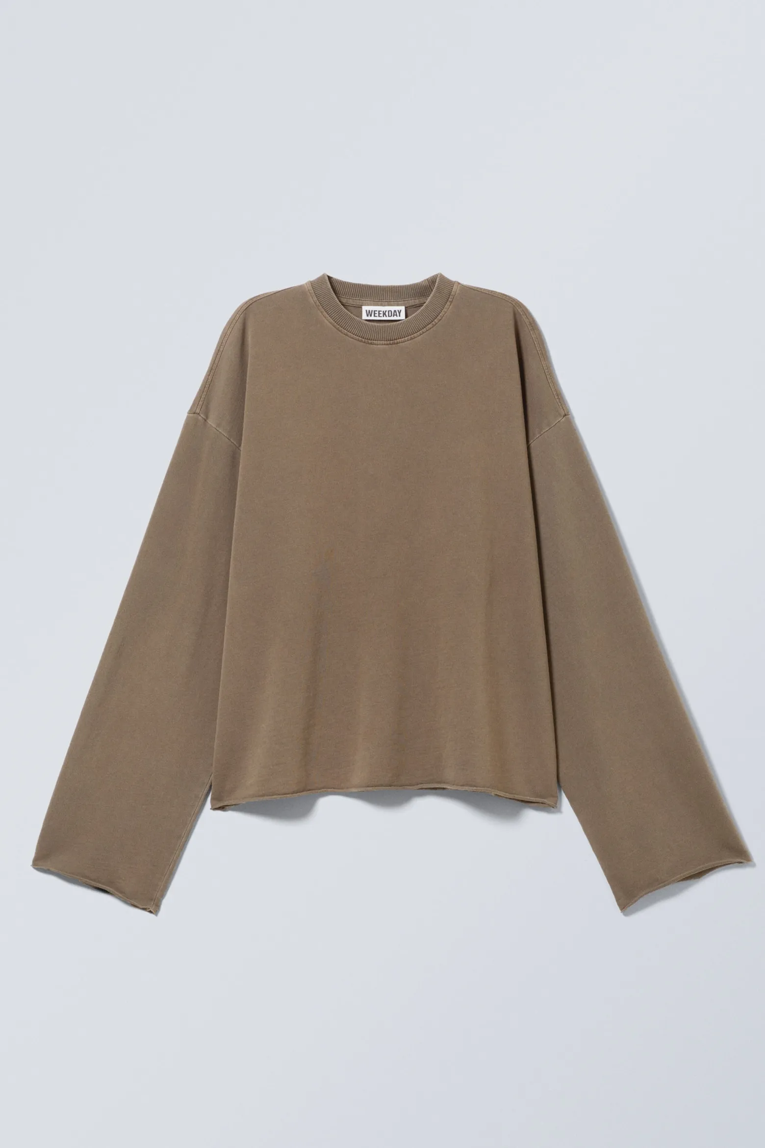 OVERSIZE-LONGSLEEVE AUS BAUMWOLLE|Weekday Fashion