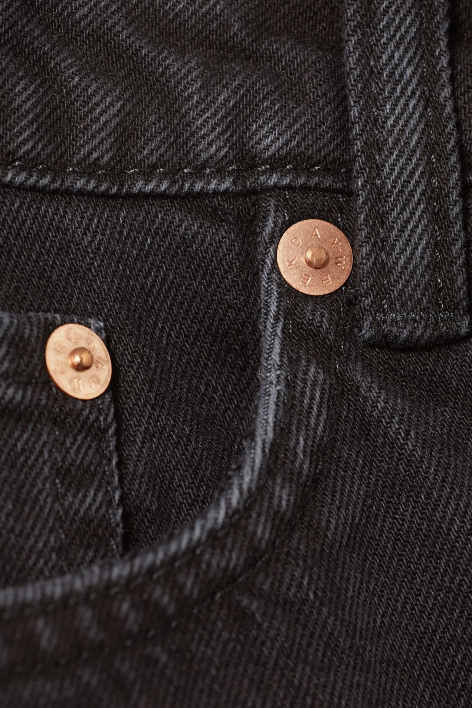 PIN MID WAIST REGULAR STRAIGHT LEG JEANS|Weekday Sale