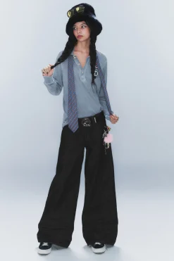 POSER – WEITE JEANS MIT NORMALER TAILLE|Weekday Store