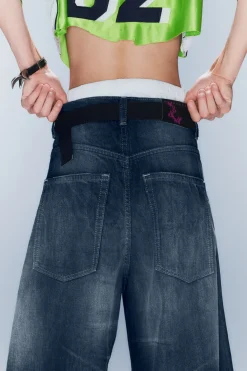 RAD SUPER – WEITE JEANS MIT NORMALER TAILLE|Weekday Shop