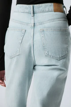 ROWE SUPER HIGH WAISTED REGULAR STRAIGHT LEG JEANS|Weekday Discount