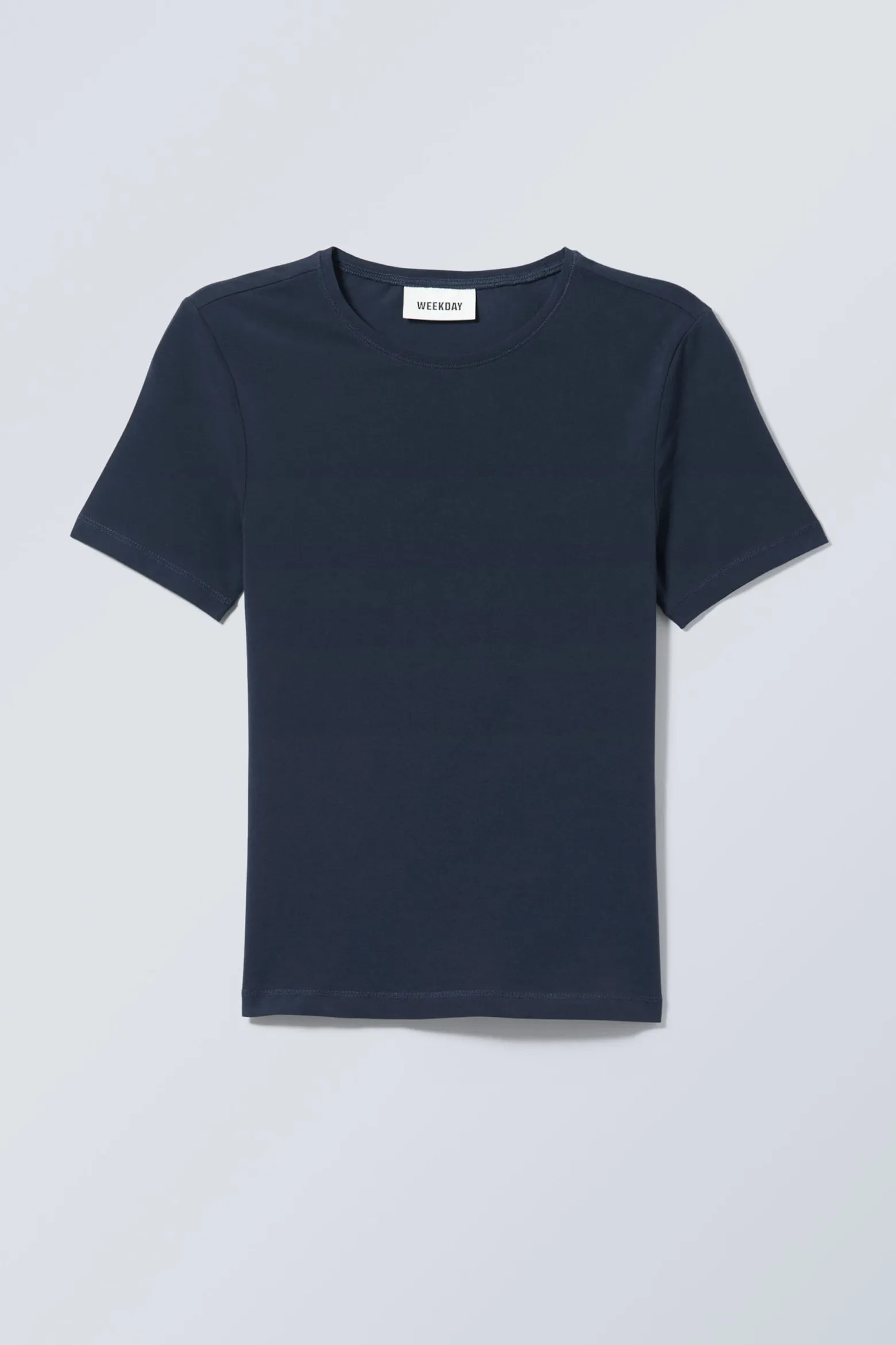 SCHMAL GESCHNITTENES T-SHIRT|Weekday New