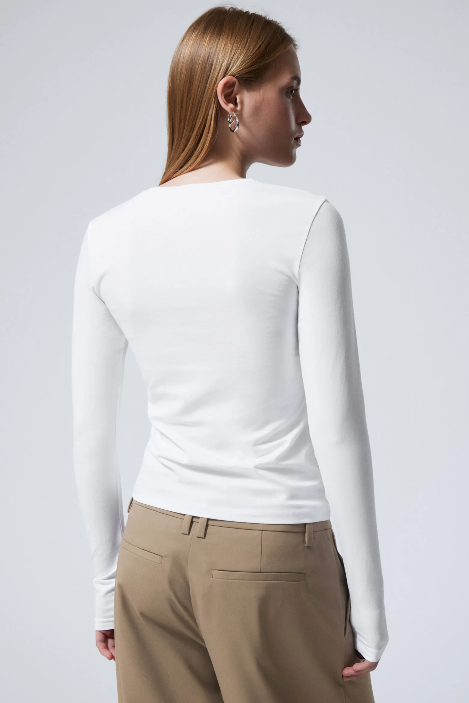 SCHMALES LANGARMTOP|Weekday Outlet