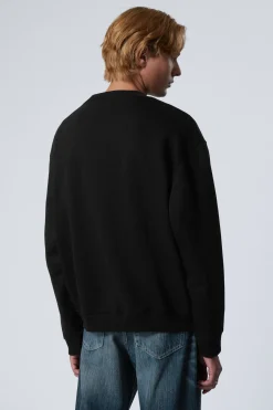 SCHWERES SWEATSHIRT MIT RELAXTER PASSFORM|Weekday Online