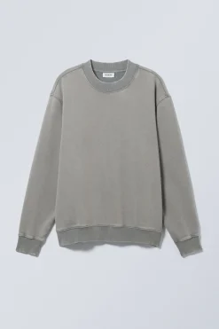 SCHWERES SWEATSHIRT MIT RELAXTER PASSFORM|Weekday Discount