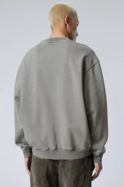 SCHWERES SWEATSHIRT MIT RELAXTER PASSFORM|Weekday Discount