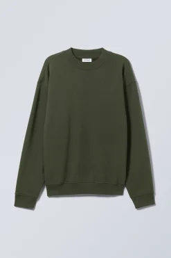 SCHWERES SWEATSHIRT MIT RELAXTER PASSFORM|Weekday Fashion