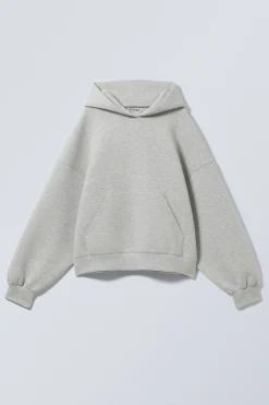 SCUBA-HOODIE MIT OVERSIZE-PASSFORM|Weekday Fashion