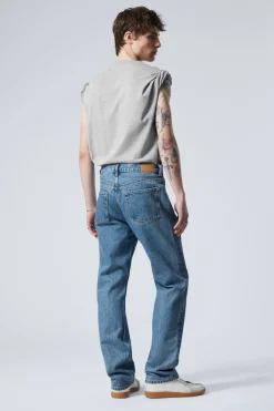 SPACE RELAXED STRAIGHT LEG JEANS|Weekday Cheap