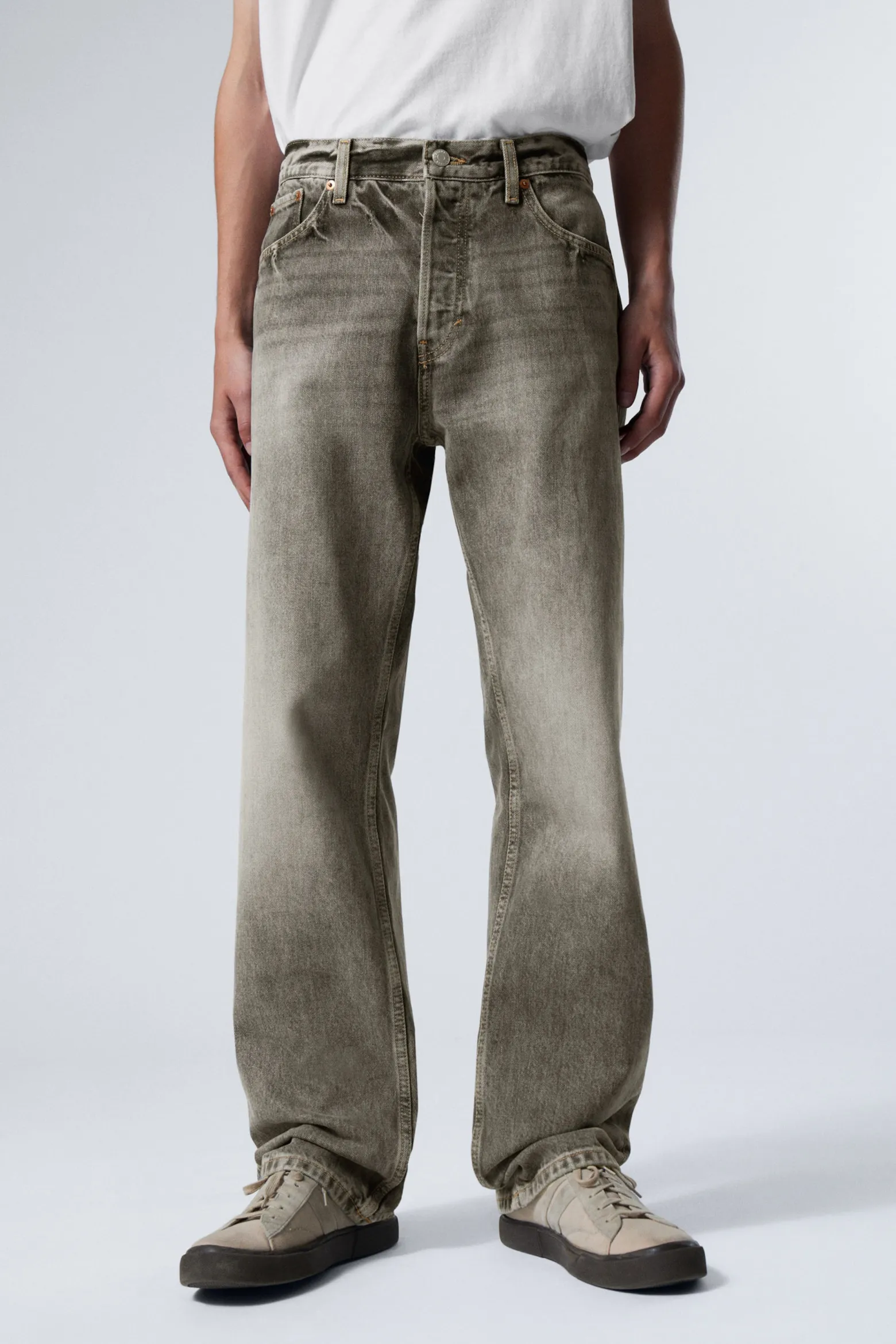 SPACE RELAXED STRAIGHT LEG JEANS|Weekday Store
