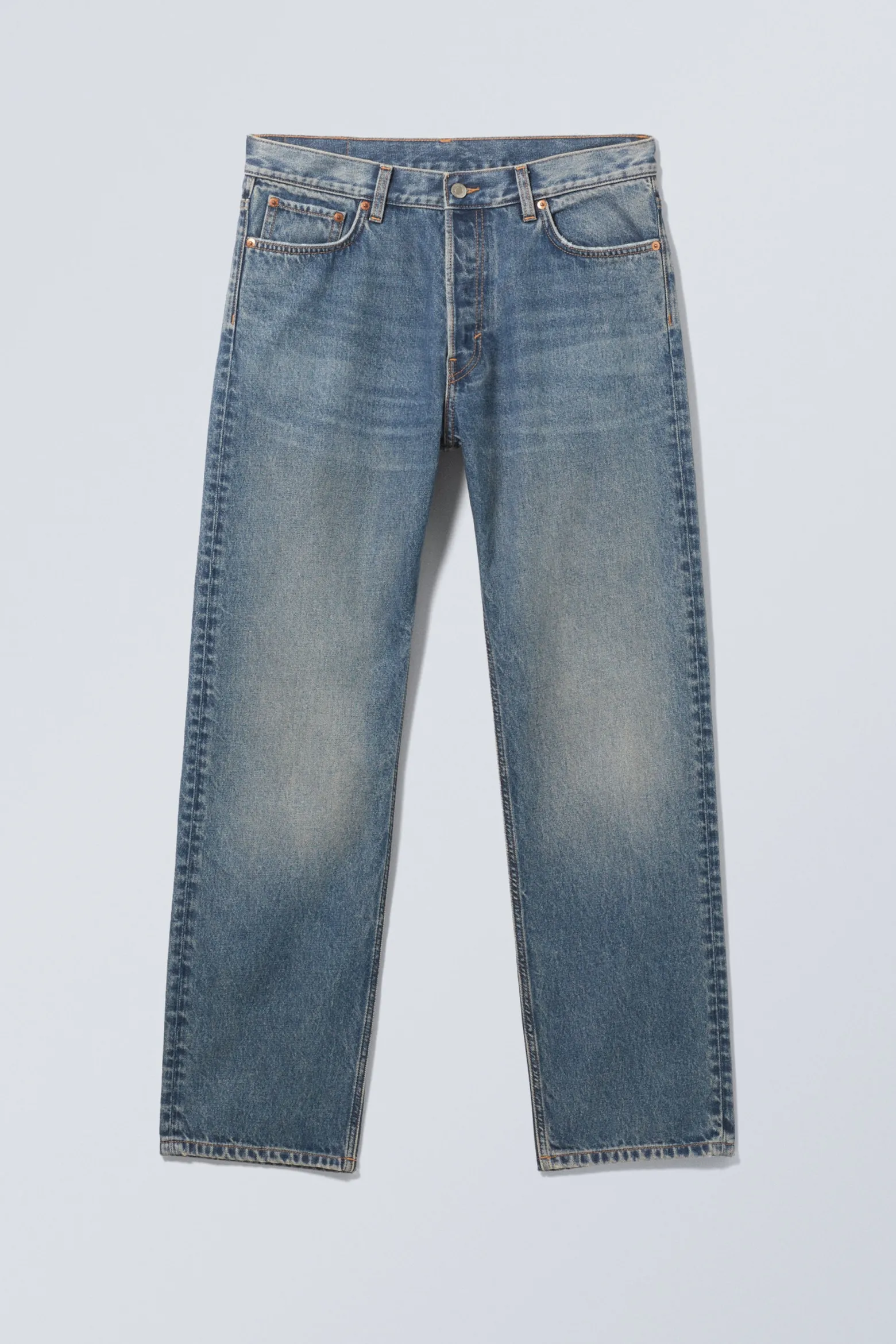 SPACE RELAXED STRAIGHT LEG JEANS|Weekday Store
