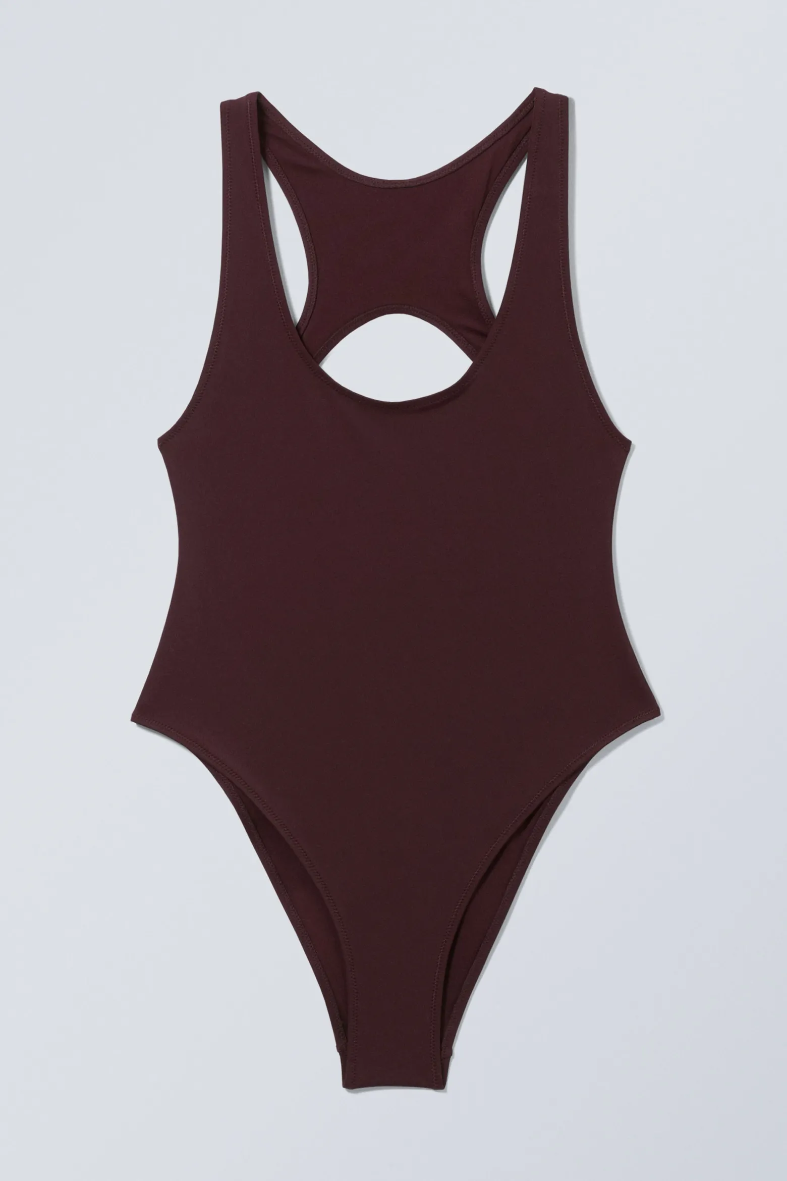 SPORTLICHER RACERBACK-BADEANZUG|Weekday Cheap