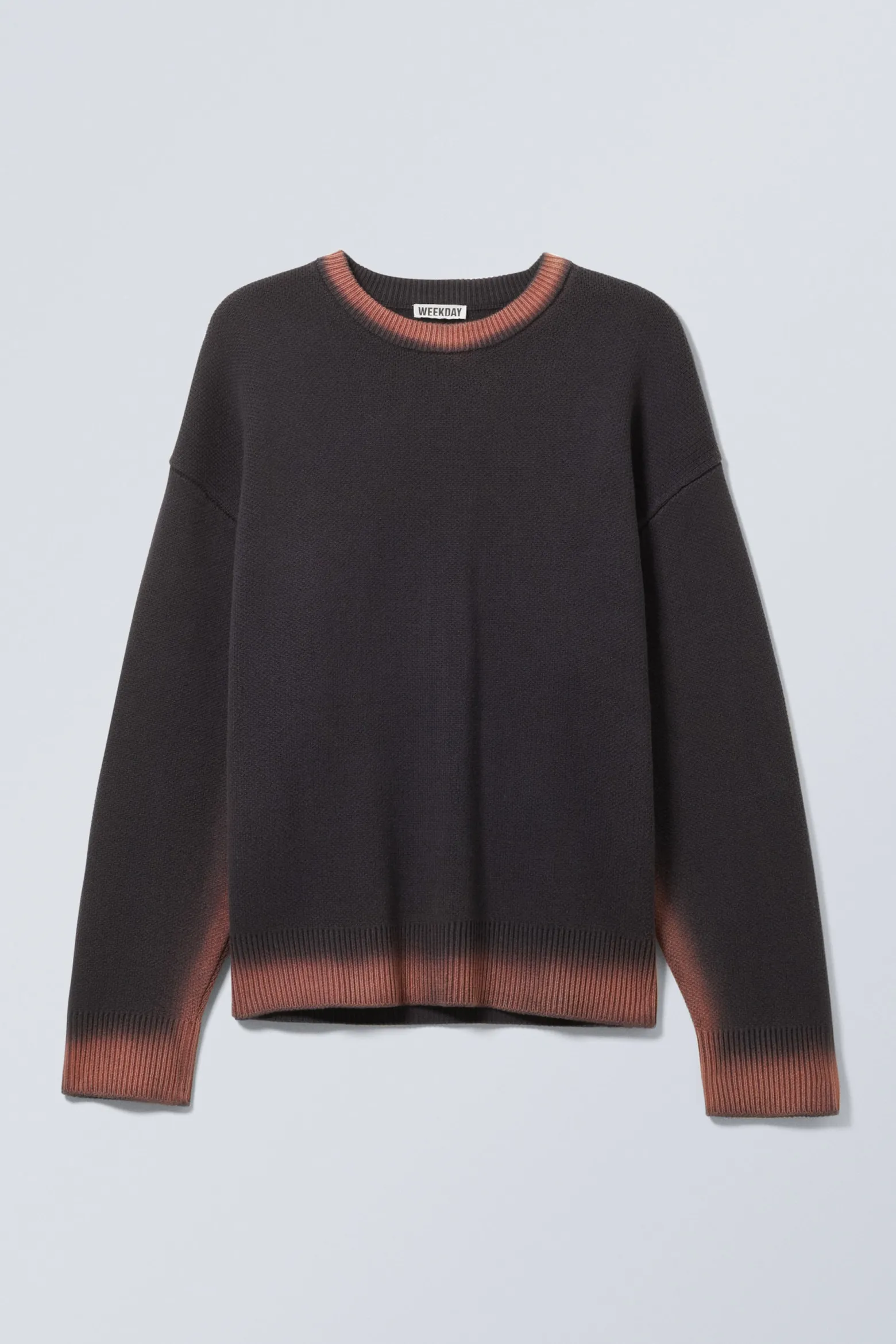 STRICKPULLOVER MIT PRINT CYPHER|Weekday Shop