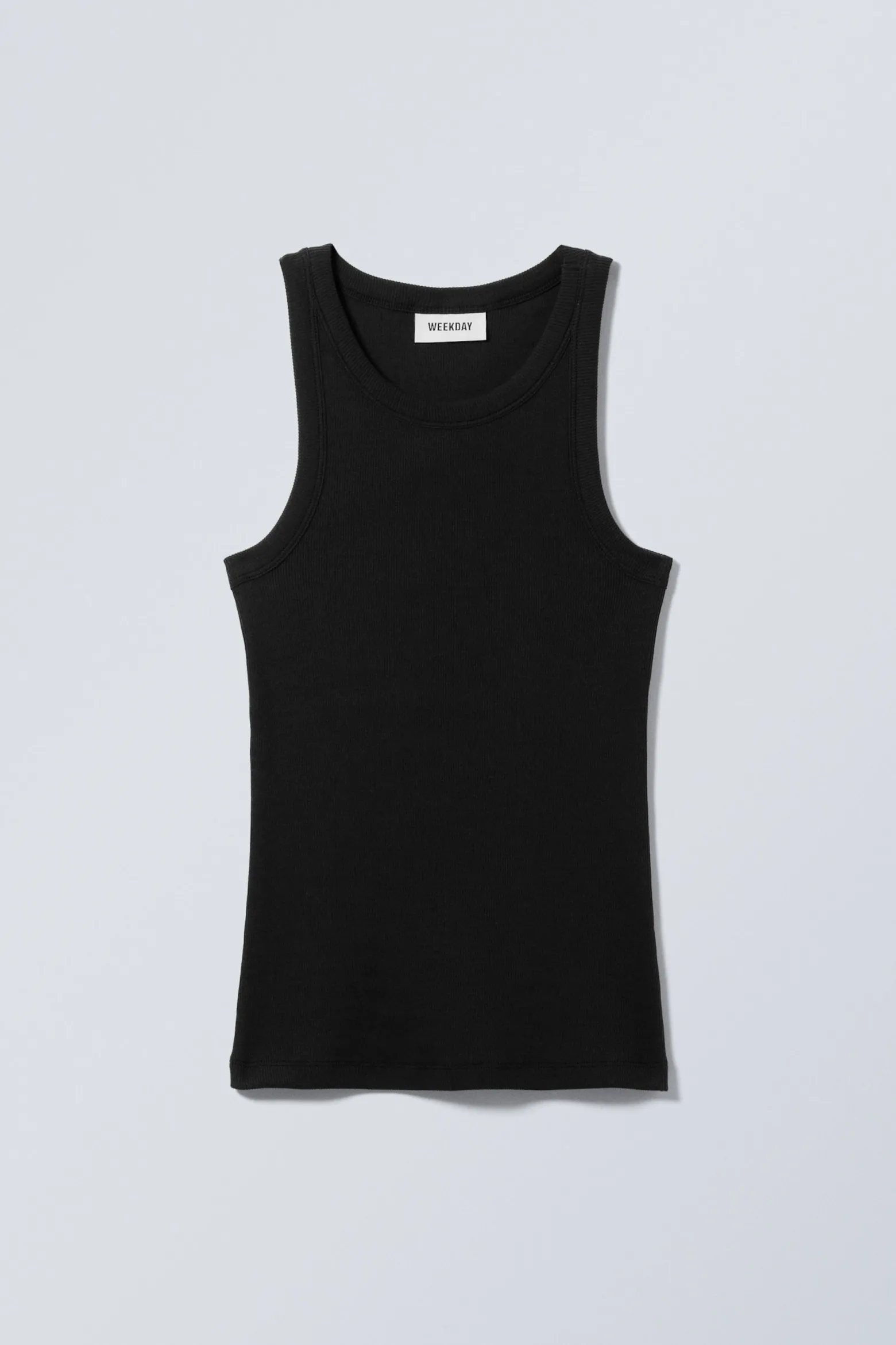 TAILLIERTES GERIPPTES TANKTOP|Weekday New
