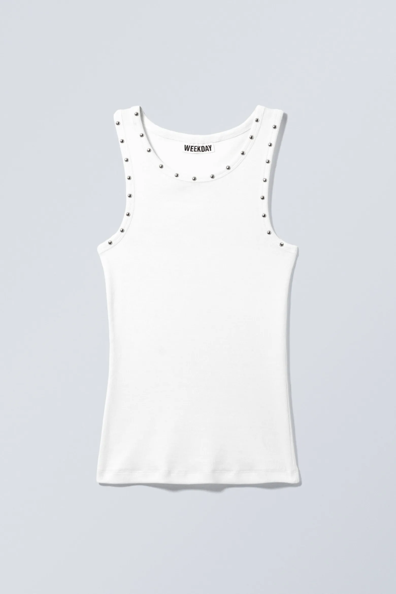 TANKTOP MIT NIETENDETAILS|Weekday Outlet