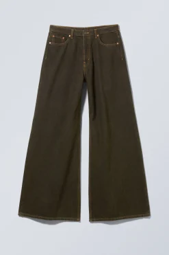 TELESCOPE – WEITE JEANS MIT NIEDRIGEM BUND|Weekday Sale
