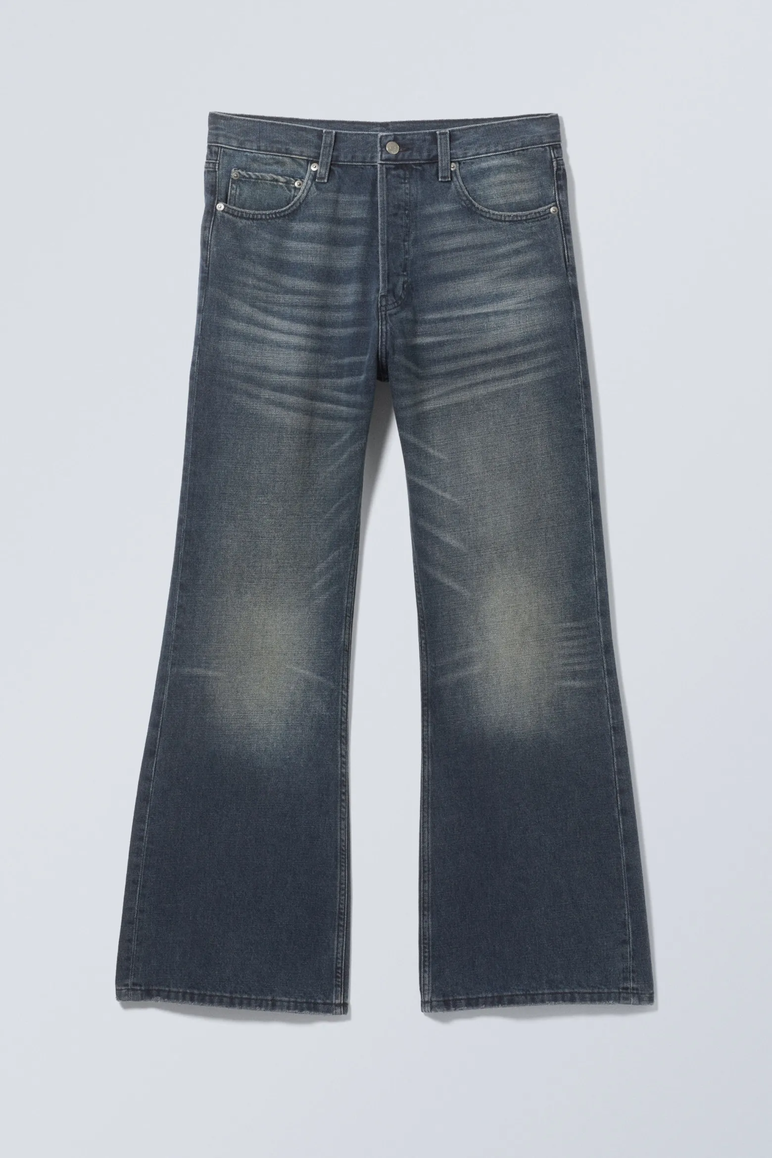 TIME LOOSE BOOTCUT LEG JEANS|Weekday Discount