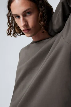 TOLLES LONGSLEEVE IN BOXY-PASSFORM|Weekday New