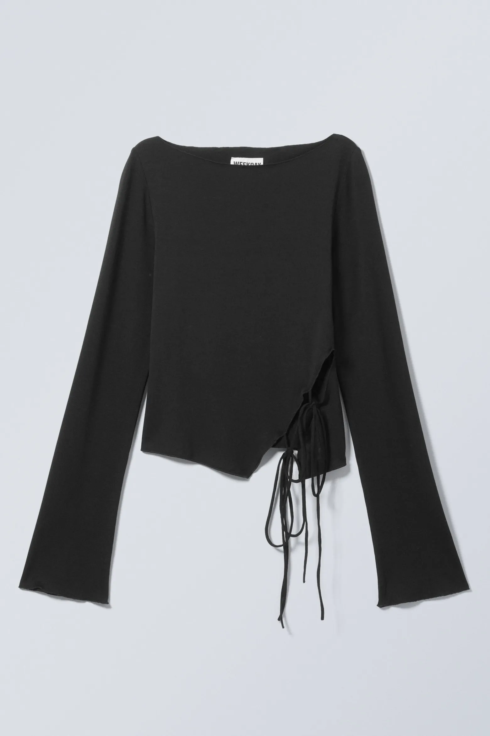 TOP MIT SEITLICHER BINDUNG|Weekday Store