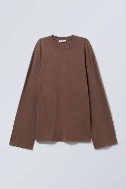 WEICHES LANGARMOBERTEIL IN OVERSIZED-PASSFORM|Weekday Online