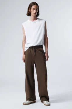 WEITE TERRY-JOGGINGHOSE "ASTRO"|Weekday Cheap
